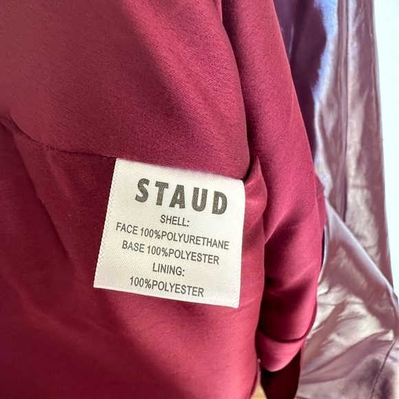 STAUD Abstract Midi Dress Size 8 - Picture 9 of 13